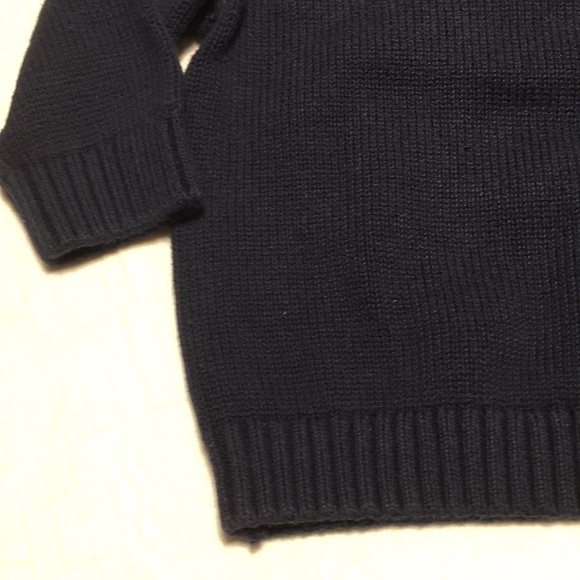 6-9m (4/$20) Navy Hilfiger Sweater - Picture 3 of 13